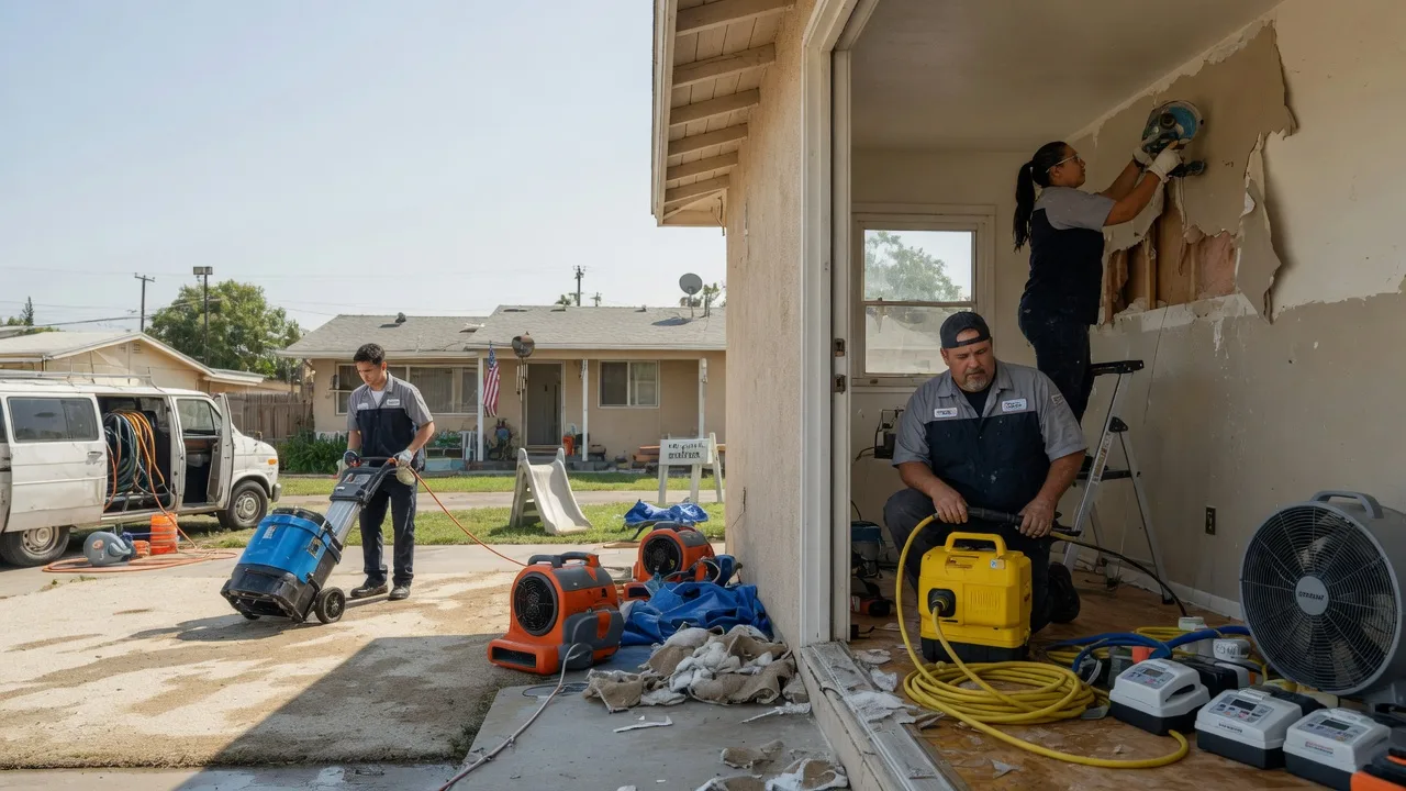 Water Damage Restoration in Manvel, ND near me